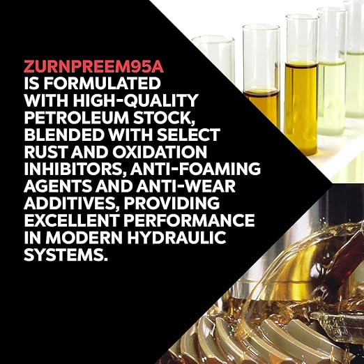 Zurnpreem 95A Premium AW 220 Hydraulic Fluid, 5 Gallons