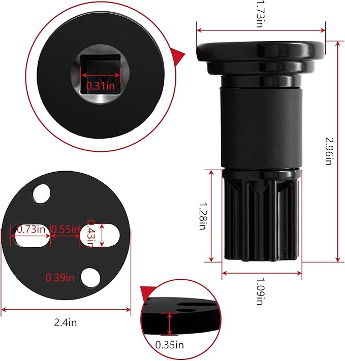telfair Injection Pump Gear Puller & Engine Barring/Rotating Tool Kit – Compatible with Cummins VE P7100 VP44 4BT 6BT & Dodge Pickups 3.9L, 5.9L, 6.7L, 8.3L Diesel Engines