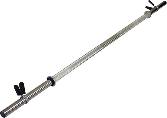Ader Chrome Plated Hollow Bar w/Collars 1''x51''
