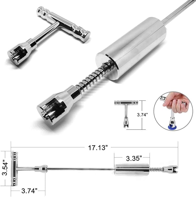 Car Dent Puller - Auto Body Dent Repair Tool, Dent Repair kit with Slide Hammer T bar Dent Puller for Car Body Hail Dent Removal Dent Remover Automobile Body Repair