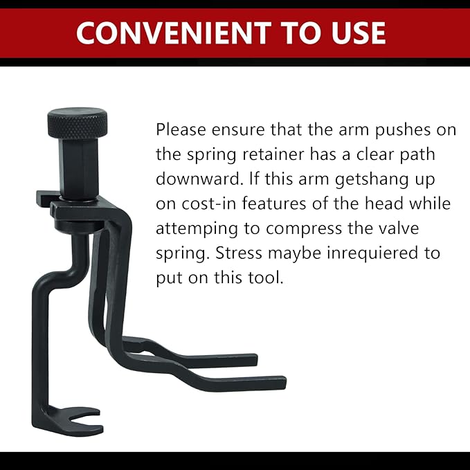 Valve Spring Compressor for Ford, 3 Valve Spring Compressor, Compatible with Ford 4.6L 5.4L 6.8L 3V Engines, Service Camshafts, Valve Springs, Valve Seals, Retainers