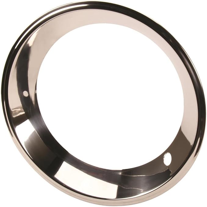 Speedway Motors GM Style Rally Wheel Kit with 15x7 and 15x8 Silver Painted Steel Wheels, 5 on 4.75” BP, Includes Beauty Rings, Derby Center Caps, Lug Nuts, and Valve Stems Set of 4