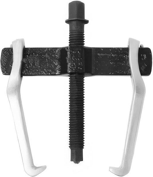Beam 2 Jaw Puller 4" Universal Bearing Gear Pullers with 115mm Hexagonal Head Screw,High Carbon Steel Pullers,Adjuestable Pulley Removal Tool for Bearings/Flywheels/Pulleys Remove