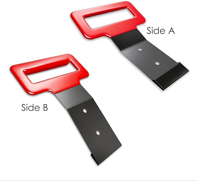 QMARK Window Belt Molding Remover Tool, Black Powder-Coated Metal with Red Soft Grip Handle, Universal Fit