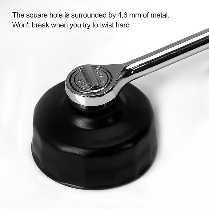 76 mm x 12 flutes Oil Filter Wrench Removal tool Compatible with BMW MOTORCYCLE K100 K75 R1100