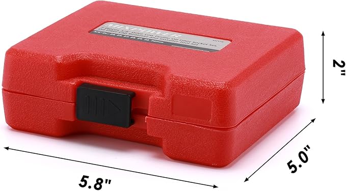 MIXPOWER 7 Pieces 3/8" Drive Low Profile Oil Filter Socket Set, 24mm, 25mm, 27mm, 28mm, 29mm, 32mm, 36mm, Oil Filter Cap Remover and Installer Tool Set