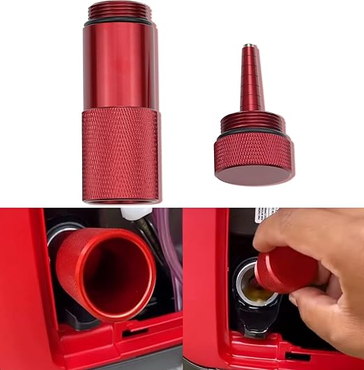 Fits for Honda EU2200i Generator Mess Free Oil Change Funnel and Magnetic Oil Dipstick Combo Kit