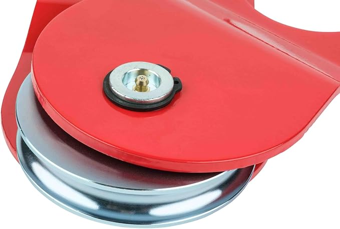 Mytee Products 10 Ton Winch Snatch Block for Recovery - 22000 lbs Off Roading Snatch Block Pulley for Synthetic Rope, Towing, Hauling - Offroad Recovery Accessory for Truck ATV SUV UTV