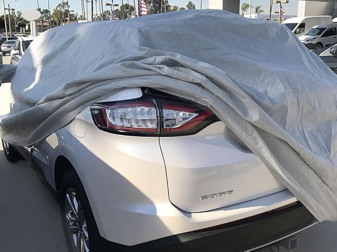 CarsCover Custom Fits for 2007-2024 Ford Edge SUV Car Cover Heavy Duty All Weatherproof Ultrashield Covers