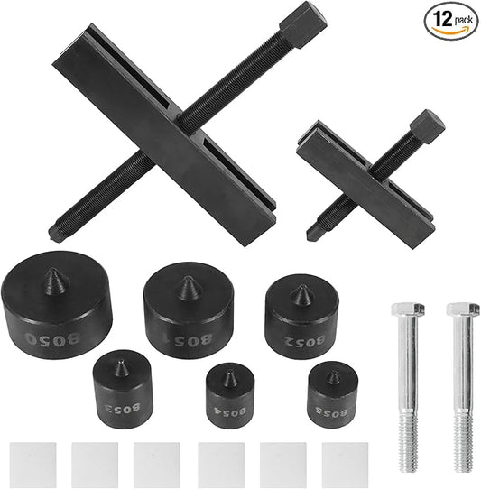 522 7393 8056 Puller and Protector Tools 522 Large Gear and Pulley Puller & 7393 Gear and Pulley Puller & 8056 Shaft Protector Set for Timing Gears, Fan Pulleys