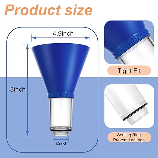 Funnels for Automotive Use, Engine Oil Change Tool for Toyota,Lexus,Scion,Camry,Corolla,RAV4,Tacoma,Highlander,Sienna,Tundra,RX350