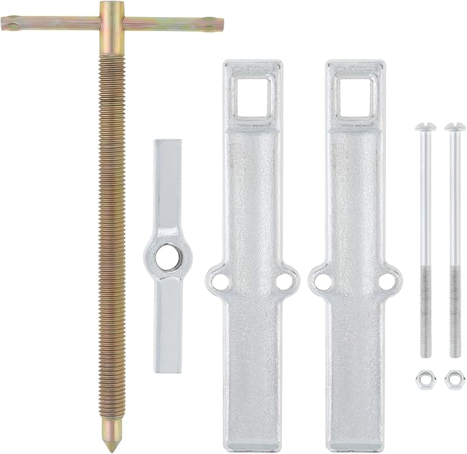 ChgImposs 8 Inch Two Jaw Bearing Puller Tool, Adjustable Carbon Steel Gear Pulley & Flywheel Remover Kit for Motorcycle, Car & Machine Use