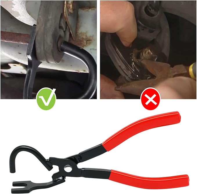 Exhaust Hanger Removal Tool-Exhaust Hanger and Rubber Bracket Separation Exhaust Pliers-Compatible with All Exhaust Rubber Hangers