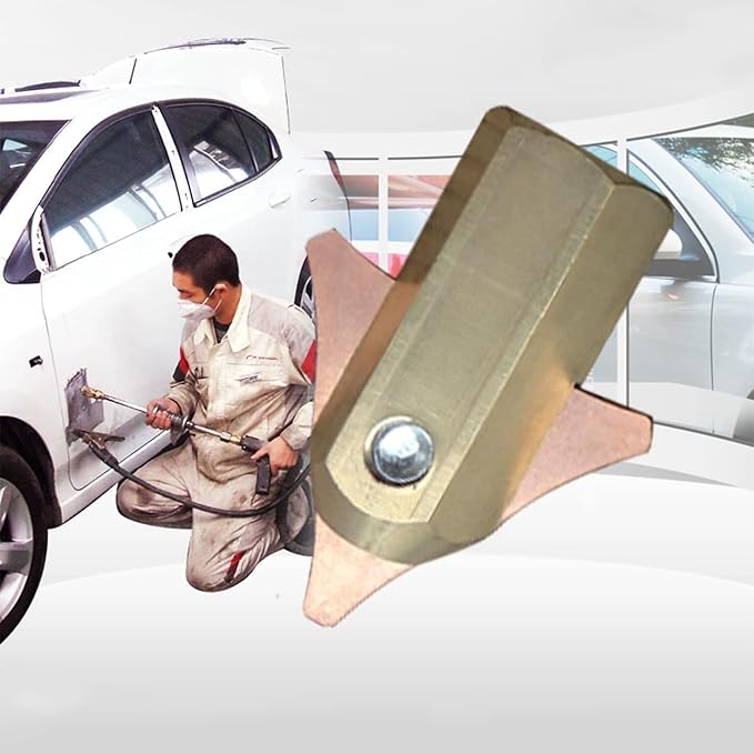 110 Pcs Dent Puller Rings, 5 Kinds Triangle/OT/Round Dent Pulling Straight Washer Dent Pulling Puller Rings for Car Body Welding Repair Tool Set