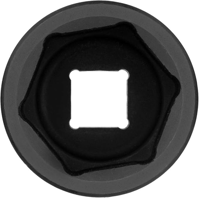 Jetech 3/4" Dr 46mm Impact Socket, Standard Impact Socket with 6-Point Design, Chrome Molybdenum Alloy Steel, Metric