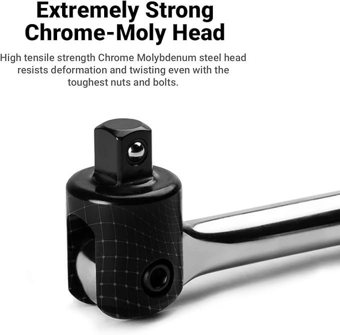 Capri Tools 3/8 in. Drive 18 in. Extended Leverage Breaker Bar