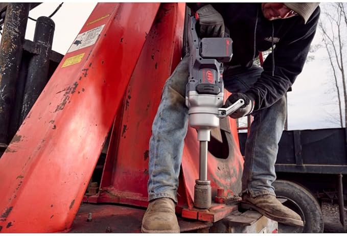 Ingersoll Rand W9691-K4E W9000 Series 20-Volt 1-Inch Cordless Impact Wrench Kit with Charger and 6-Inch Extended Anvil