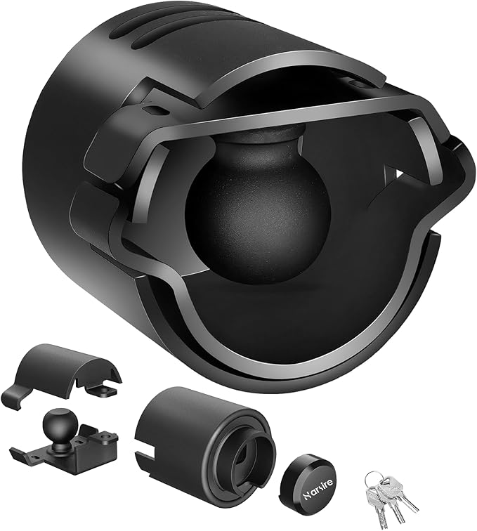 Trailer Lock Fits 2 5/16 Inch Couplers, Heavy Duty Trailer Coupler Lock, Trailer Anti Theft, Upgrade Steel Anti-Theft Structural, Trailer Hitch Locks 2 5/16 for Travel Trailers, Boats, Trucks, RV