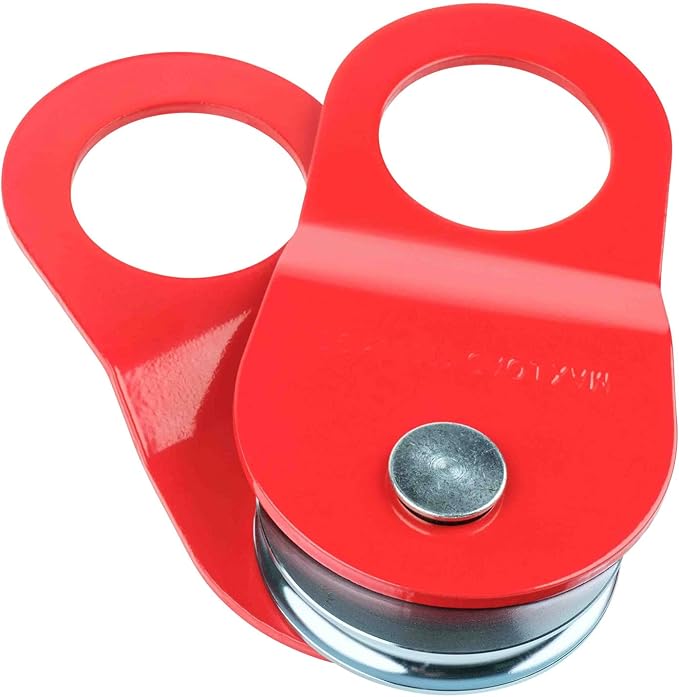 Mytee Products 4 Pack 10 Ton Winch Snatch Block for Recovery - 22000 lbs Off Roading Snatch Block Pulley for Synthetic Rope, Towing, Hauling - Offroad Recovery Accessory for Truck ATV SUV UTV