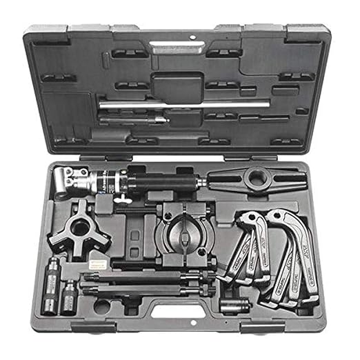 SKF TMHC 110E Hydraulic Puller Kit, Jaw Puller and Strong Back Puller, 112 Ton Capacity