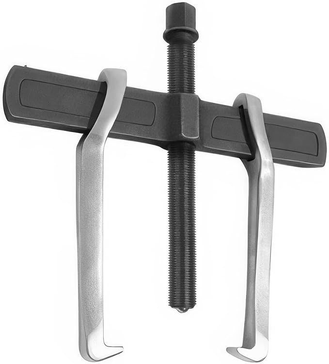 Beam 2 Jaw Puller 6.5" Universal Bearing Gear Pullers with 165mm Hexagonal Head Screw,High Carbon Steel Pullers,Adjuestable Pulley Removal Tool for Bearings/Flywheels/Pulleys Remove