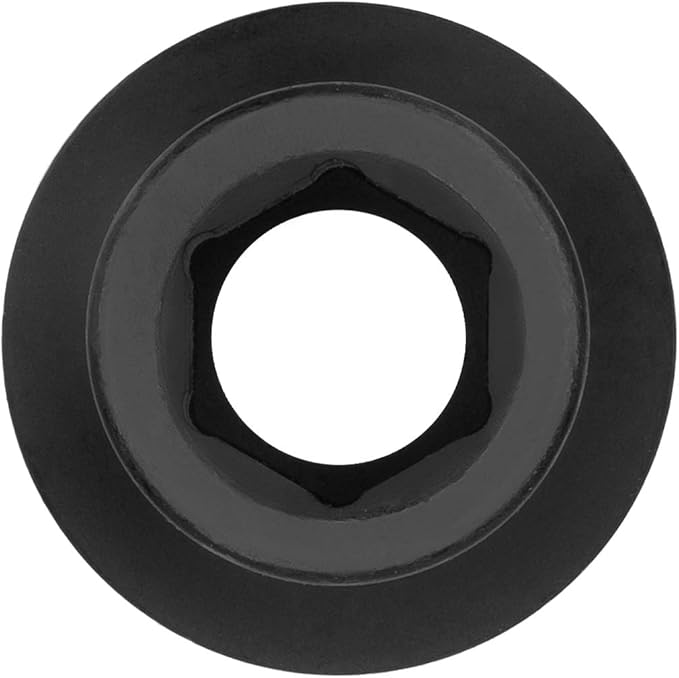 Jetech 3/4 Inch Drive 19mm Standard Impact Socket, Made with Chrome Molybdenum Alloy Steel, Heat Treated, 6-Point Design, Metric