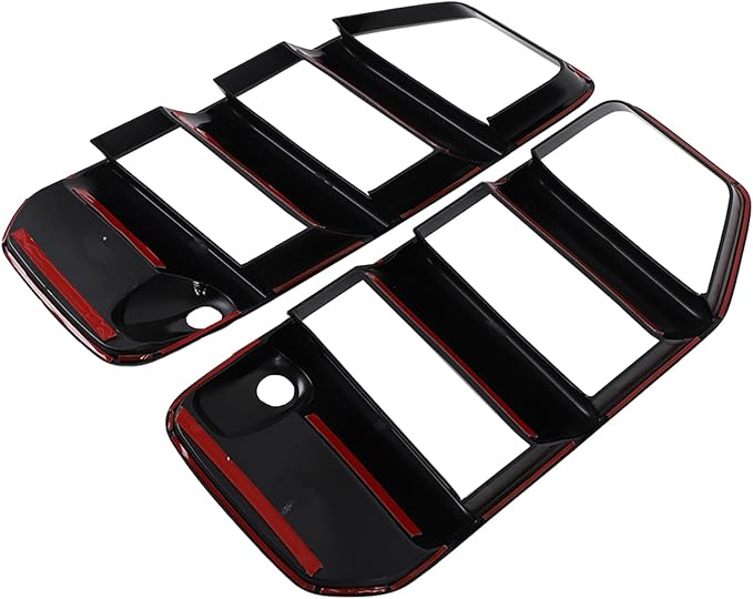 Front Bumper Guards Cover Compatible with Mercedes-Benz G Class G63 2025+, Front Lower Bumper Cover Grille Lower Side Air Intake Air Vent Outlet Decorative Trim Auto Accessories (Glossy Black)