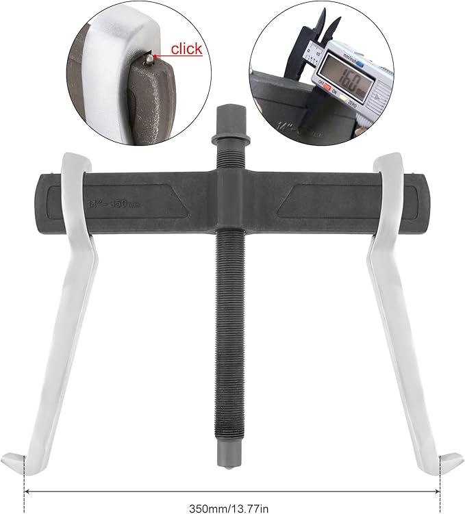 ChgImposs 14 Inch 2-Jaw Gear Puller + 4 Inch 2-Jaw Bearing Puller Gears