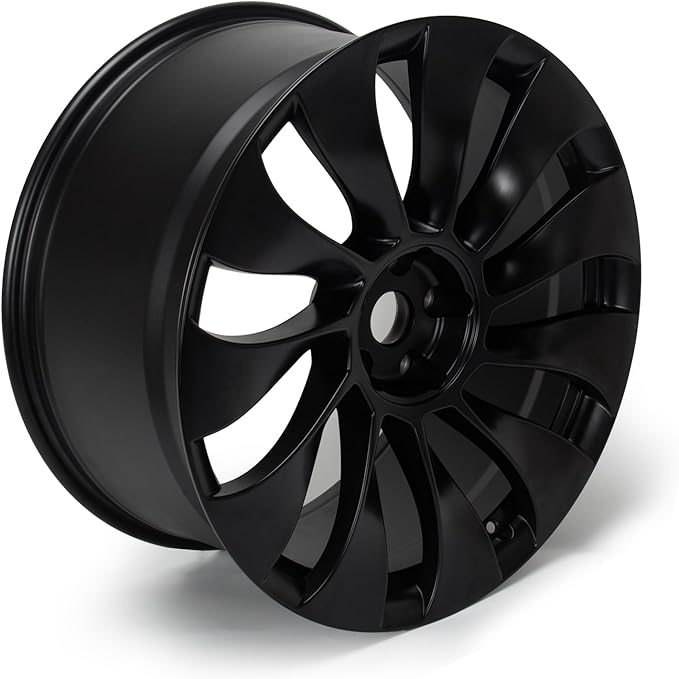 New 21" x 10.5'' Rear Aluminum Alloy Replacement for OE Wheel Rim Compatible with Model Y 2020–2023 (Only Fit for Rear Wheel) Staggered Setup for Performance Models, Set of 4