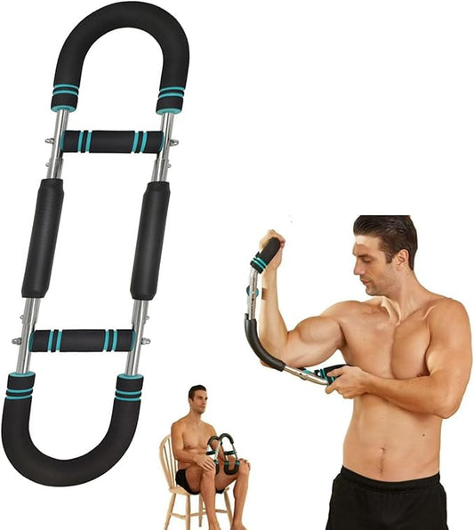 Twister Arm Trainer,The Ultimate arm Trainer.Adjustable Twister Arm Chest Exerciser,Shoulder Muscle Training Fitness Equipment, Upper Body Strength Training Machine.Portable Spring Resistance