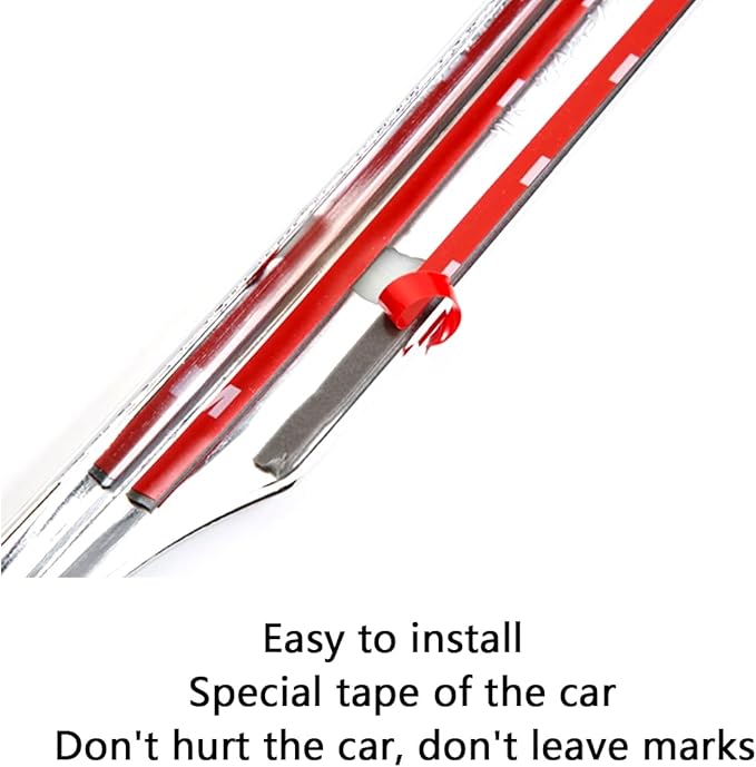 Car Accessories Tail Gate Grille Decoration Protector Guard Plate Fit for Toyota C-HR CHR 2018-2023 Rear Exterior Trunk Streamer Cover Trim Chrome ABS 1 PC