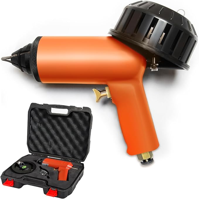 Tire Stud Gun 9mm Base Flange Tire Studs Tool Winter Snow Tire Stud Gun Installation Air Gun Tool for 8.8mm/9mm Base Flange Tire Studs