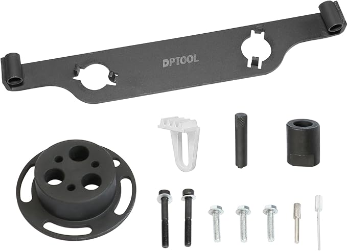 DPTOOL Camshaft Actuator Locking Timing Tool Cam Phaser Retainer Water Pump Sprocket Retainer Holding Tool Compatible with GM/Buick/Chevrolet/GMC Ecotec 2.0 2.4 Engine Replace EN48953