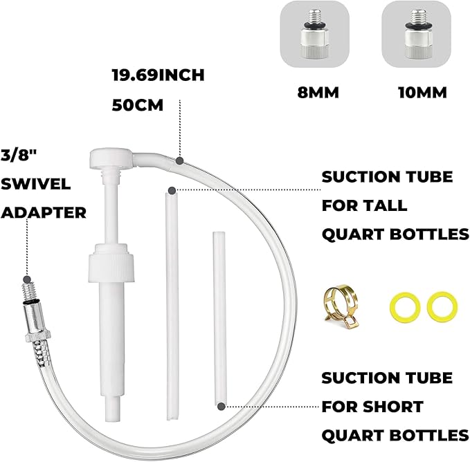 Boat Lower Unit Gear Lube Oil Pump Compatible with Mercury Yamaha Honda Suzuki Evinrude Marine Outboard and MerCruiser OMC Outdrive