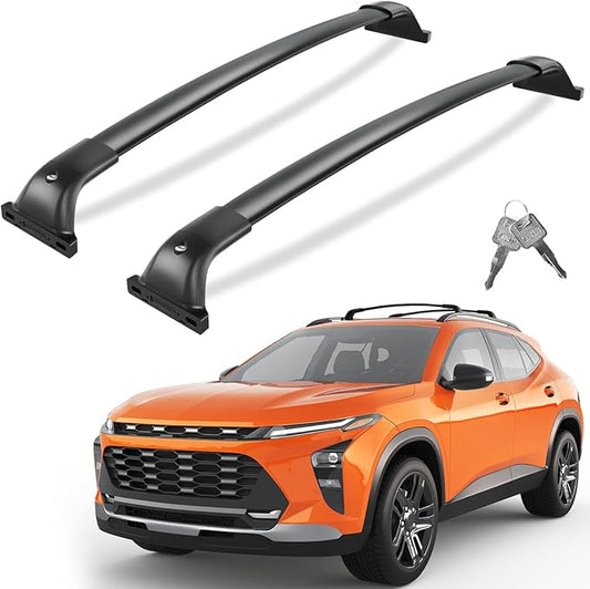 Tuyoung All Aluminum Roof Rack Cross Bars Compatible with Chevy Trax 2023-2026 2RS ACTIV LT Chevrolet, 260lbs Lockable Heavy Duty Roof Rails Crossbars Luggage Cargo Carrier Rooftop Accessories