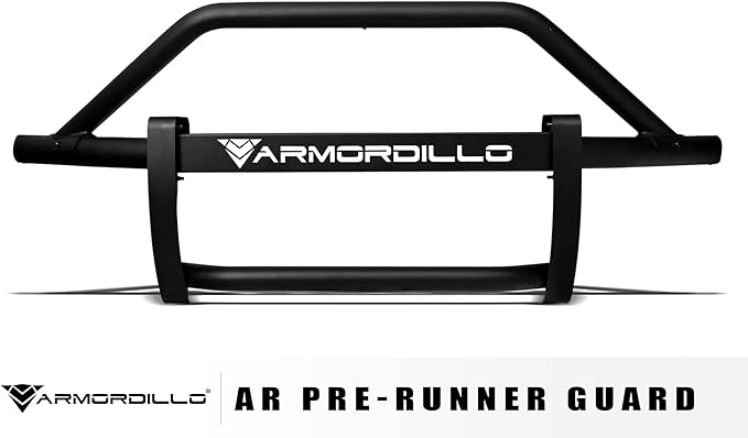 Armordillo 8714164 AR Pre-Runner Style Modular Bumper Grille Guard - Matte Black Fits 2010-2018 Dodge Ram 2500/3500