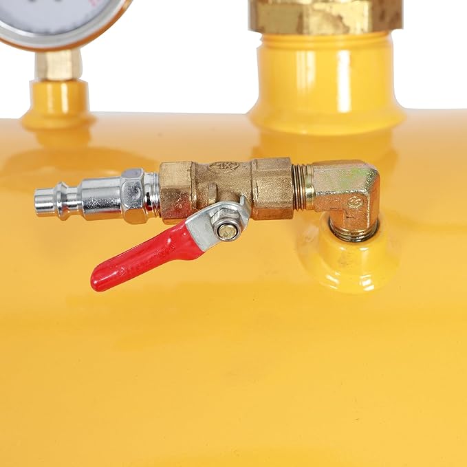 BLACKHORSE-RACING 7.5 Gallon Air Tire Bead Seater - Blaster Tool Seating Inflator w/Gauge Car Truck ATV Tank Heavy Duty