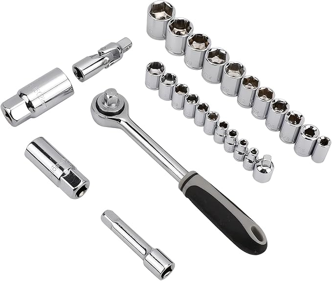 AmazonBasics 131-Piece General Household Hand Tool Set (Pack of 3)