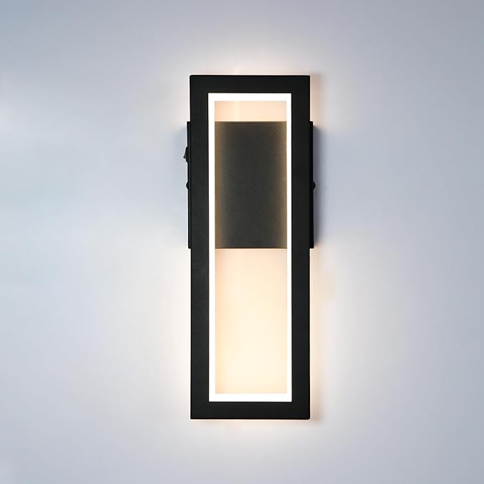 12V LED RV Vanity Wall Sconce with Switch, 10W 3500K Warm White Reading Light, Durable Metal Base & Shatterproof Acrylic Lens, Interior Lighting for RV, Camper, Trailer, Motorhome, Van, Boat