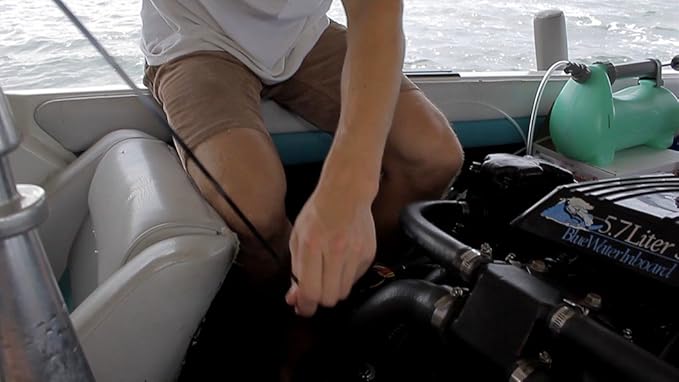 AirPower America LiquiVac MarinaPro 5000MP 8Qt Fluid Extractor, Oil and Gas Pump for Boats, Small Engine, Lawn Mower, Garden Tractor, Generator, Snow Thrower