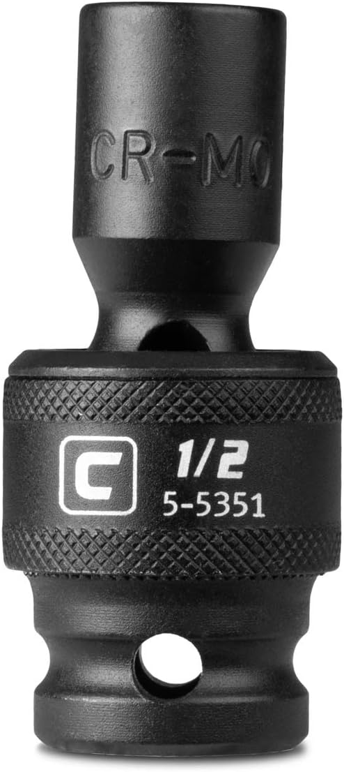 Capri Tools 1/2-Inch Universal Impact Socket, 1/2-Inch Drive, 6-Point, SAE