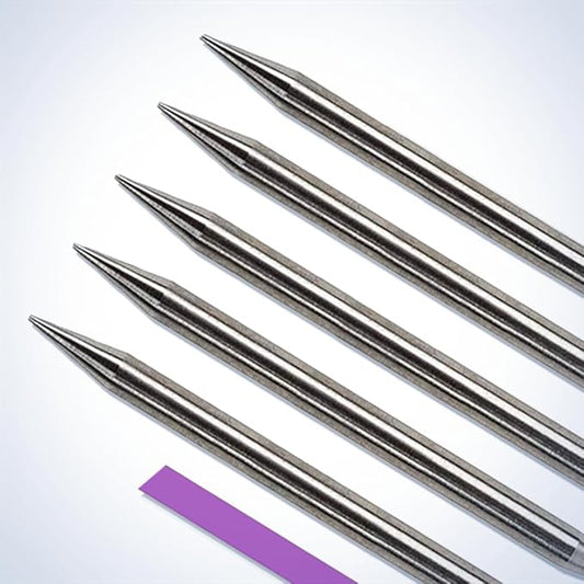 Pre-Ground TIG Tungsten Sharpened Electrodes Purple Rare Earth Mix 5-Pack (1/16" x 1.5")