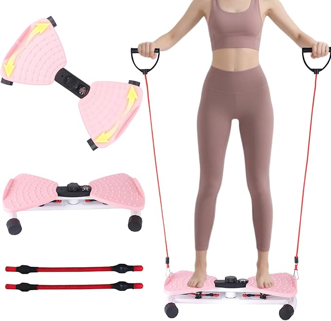 Pakalife Waist Twisting Machine,Pilates,Exercise Equipment for Fitness,Noiseless Ab Roller for Home Gym Equipment,Noiseless Ab Workout Equipment,Track Time, Reps, Calories with Digital Display