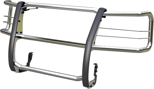 Black Horse Grille Guard Modular Stainless Steel Compatible with 2003-2025 Chevrolet Express-17GV02MSS