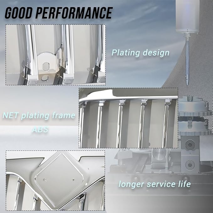 Chrome Grill Grille Compatible With 2001-2016 International Durastar 4300