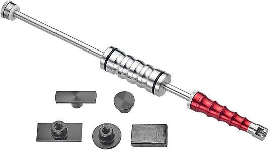 7PCS Slide Hammer Dent Puller & Tab Kits Set, Auto Body Dent Removal Cold Glue Tab Kits