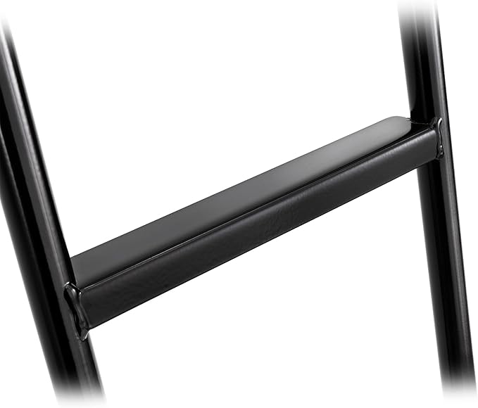 RecPro RV Bunk Ladder 85" | Black | Mounting Brackets Included | Aluminum | Made in USA