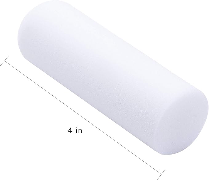 Mister Rui Foam Paint Roller, 10 pcs, 4 Inch Paint Roller, High Density Foam, Small Edge Paint Roller, 4 Inch Foam Roller for Painting, for Furniture Painting and Decorating, Corners and Detail Places