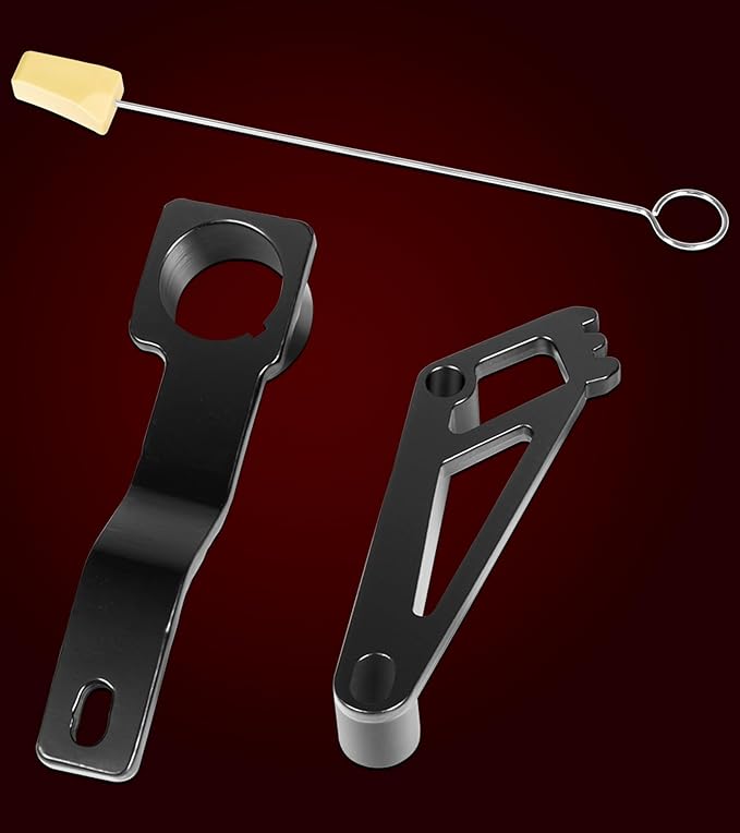 Camshaft Tool Complete Combo Set Fits for Ford 4.6L, 5.4L & 6.8L 3V Engines, Including Cam Phaser Holder Locking Tool, Timing Chain Locking Wedge Tool and Crankshaft Positioning Wrench Holder