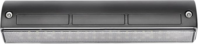 10'' LED 40W 3000LM Porch Light for RV Truck Tractor Marine Boat Trailer 12/24V DC Wide Angle(Black)